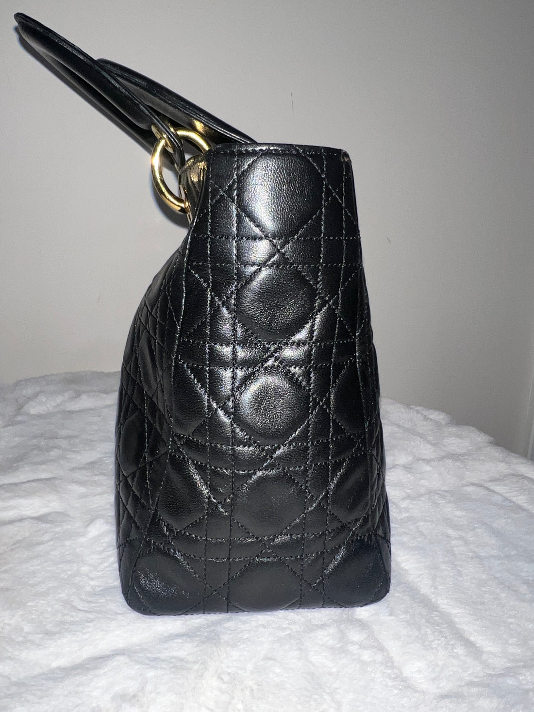 Lady Dior Lambskin Bag